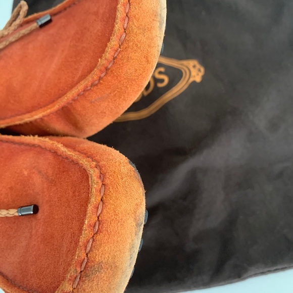 Tod’s timeless gommino suede driving shoes main image 4